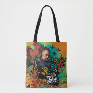 Suicide Squad Rick Flag Character Graffiti Tasche