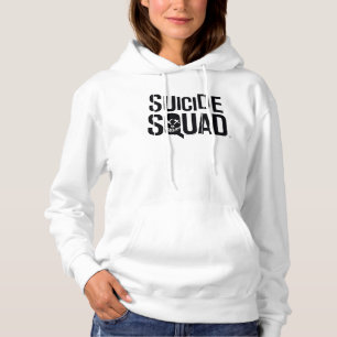 Suicide Squad Schwarzes Logo Hoodie