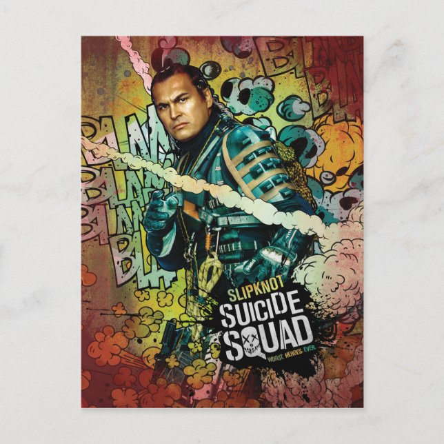 Suicide Squad | Slipknot Character Graffiti Postkarte (Vorderseite)