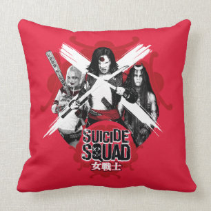 Suicide Squad   Squad Girls "Female Warrior" Kissen