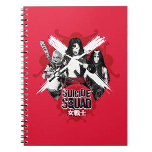 Suicide Squad Squad Girls "Female Warrior" Notizblock