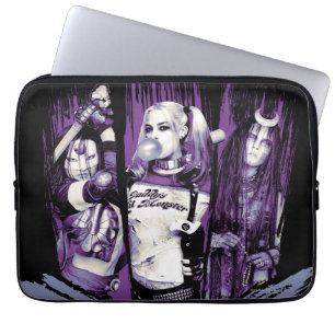Suicide Squad Squad Girls "In Squad We Trust" Laptopschutzhülle