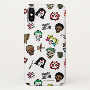 Suicide Squad Suicide Squad Emoji Pattern Case-Mate iPhone Hülle