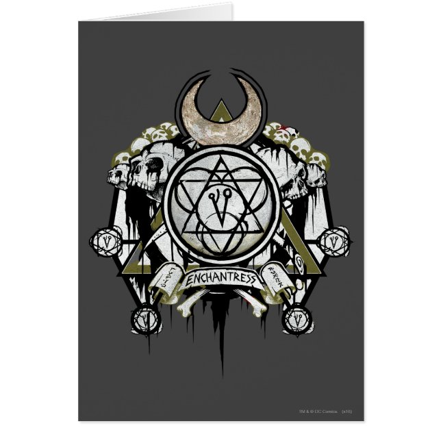 Suicide Squad | Symbole der Verzauberung Tattoo Ar (Vorne)