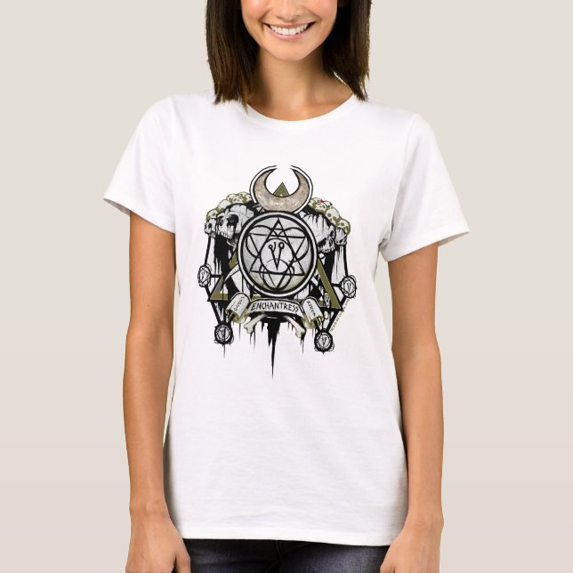 Suicide Squad | Symbole der Verzauberung Tattoo Ar T-Shirt (Vorderseite)