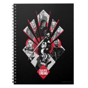 Suicide Squad Task Force X Japanisch Grafik Notizblock