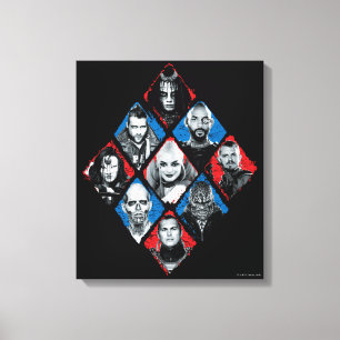 Suicide Squad Task Force X Karton Leinwanddruck