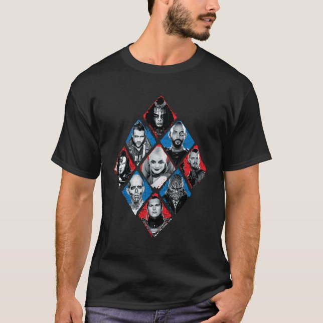 Suicide Squad | Task Force X Karton T-Shirt (Vorderseite)