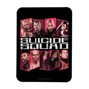 Suicide Squad   Taskforce X Group Emblem Magnet
