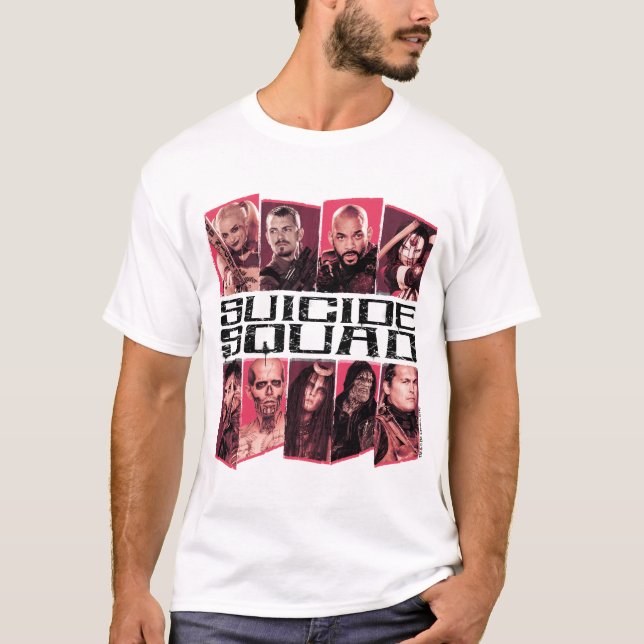 Suicide Squad | Taskforce X Group Emblem T-Shirt (Vorderseite)