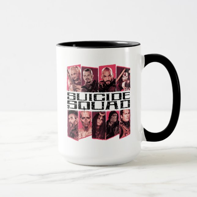 Suicide Squad | Taskforce X Group Emblem Tasse (Rechts)