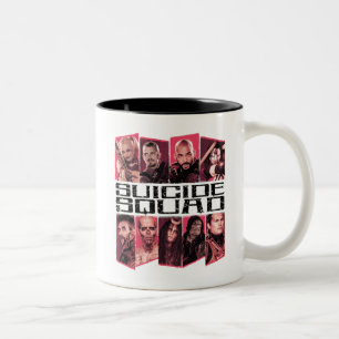 Suicide Squad Taskforce X Group Emblem Zweifarbige Tasse