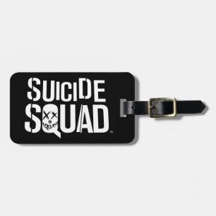 Suicide Squad   Weißes Logo Gepäckanhänger