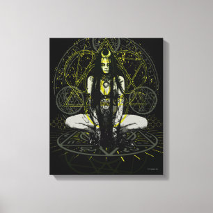 Suicide Squad Zauberkreise für Verzauberer Leinwanddruck