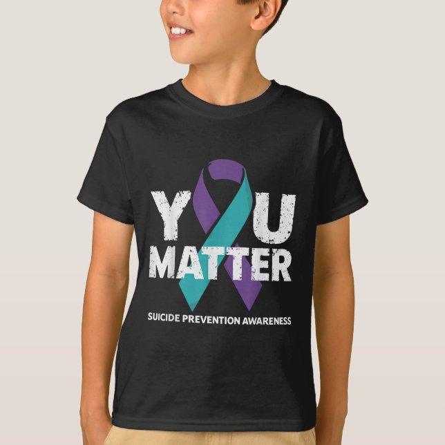 Suicides Prevention Shirts Suicide Awareness  (Vorderseite)
