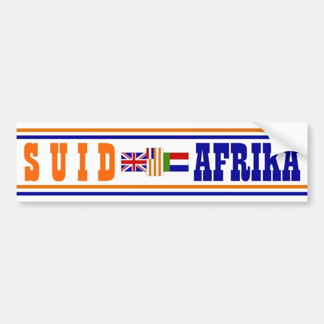 Suid-Afrika Autoaufkleber (Vorne)