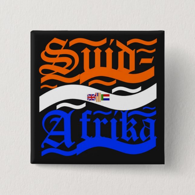 Suid-Afrika Button (Vorderseite)