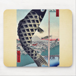 Suidō Brücke und Surugadai durch Andō, Hiroshige Mousepad