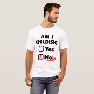 Suis je T-shirt puéril - les pères grossiers