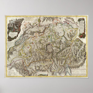 Suisse - die Schweiz Poster