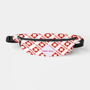 Suisse Drapeau Suisse Carrelé Rouge Personnalisati