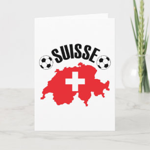 Suisse Football Switzerland Soccer Karte