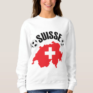 Suisse Football Switzerland Soccer Sweatshirt
