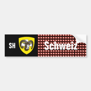 Suisse Svizzera Suisse Schaffhouse autocollants