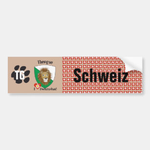 Suisse Svizzera Suisse Thurgau autocollants