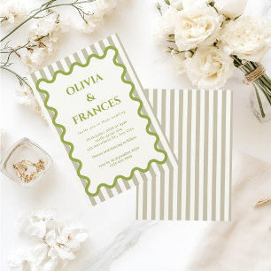 Suite Mariage Whimsical, Invitation Vave