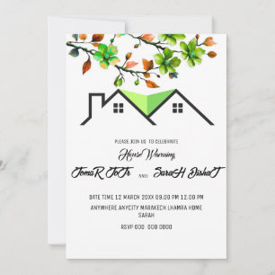 Suite, Wildflower-Hochzeitseinladungsvorlage, Pri Einladung