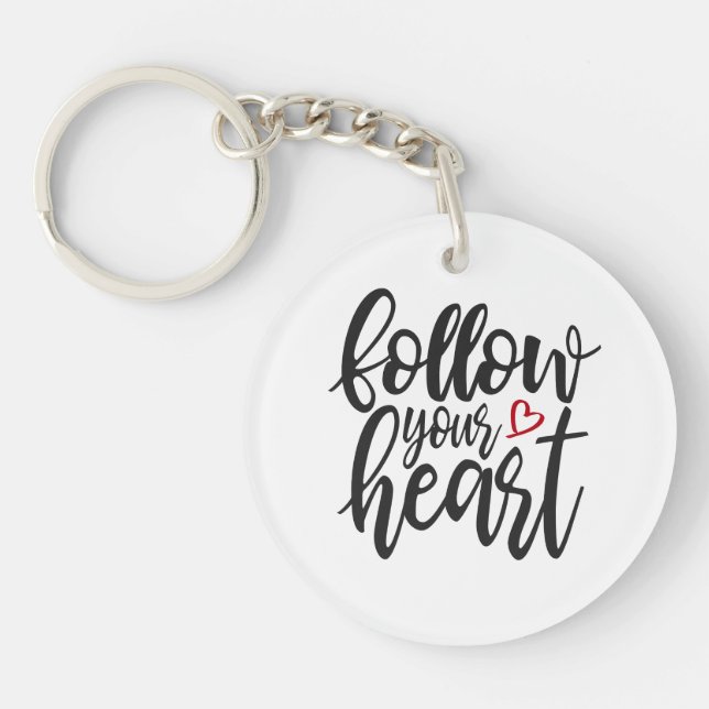 Suivez la citation de votre coeur Valentine | Port (Devant)