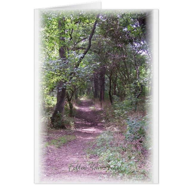 Suivez le chemin de votre coeur (Devant)