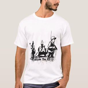 "Suivez le Rat - Chase Your Own Path" T-shirt