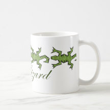 Suivez les tasses de lézard