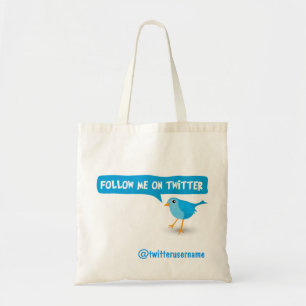 Suivez-Moi Sur Twitter Les Sacs fourre-tout Du Bud