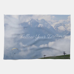 Suivez vos Dreams serviettes de cuisine personnali