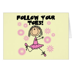 Suivez vos T-shirts et cadeaux de ballerine