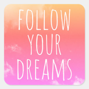 Suivez votre autocollant de motivation d'enfants