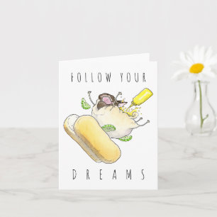 Suivez votre carte de carlin drôle Dreams