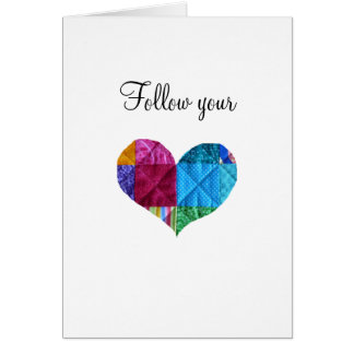Suivez votre carte de coeur