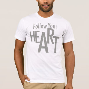 Suivez votre T-shirt Coeur/Art Homme