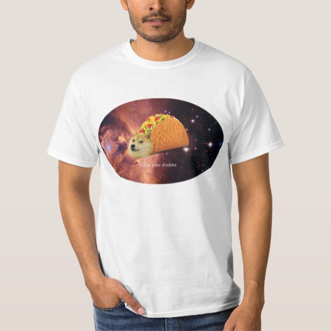 Suivez votre T-shirt de DOGE de rêves (Devant)