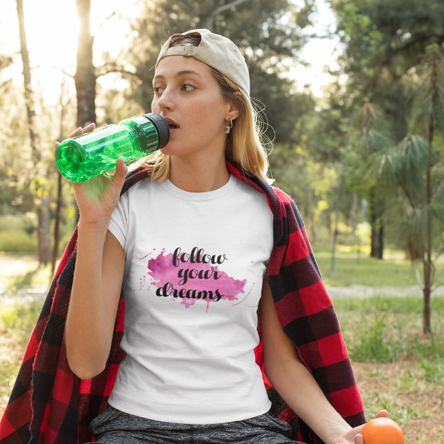 Suivez votre T-shirt Dreams (Créateur téléchargé)