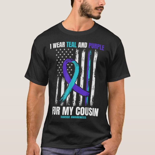 Suizid Awareness Prevention Products Cousin Ameri T-Shirt (Vorderseite)