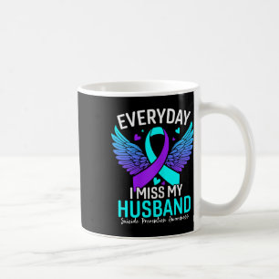 Suizid Awareness Shirt Husband Suicide Kaffeetasse