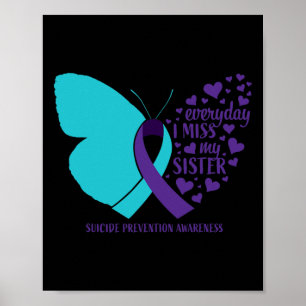 Suizid Bewusstsein Schwester Liebe Erinnerung Selb Poster