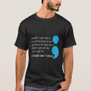 Suizid Depression Bewusstsein T-Shirt