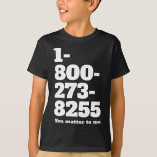 Suizid Hotline Nummer Mental Health Awareness for T-Shirt