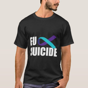 Suizid Suizid Bewusstsein Ribbon Suizid Prävention T-Shirt